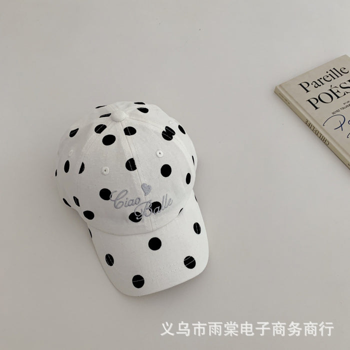 Wholesale Baseball Cap with Fashionable Letter Embroidery and Leopard Print Sunshade Hat