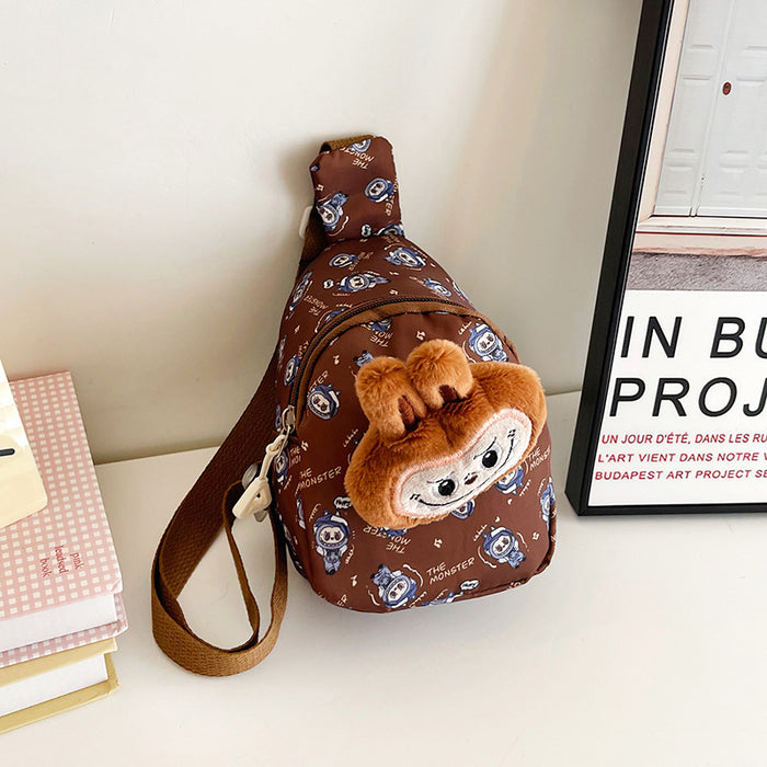 Wholesale Doll Plush Children' s Bag Shoulder Bag