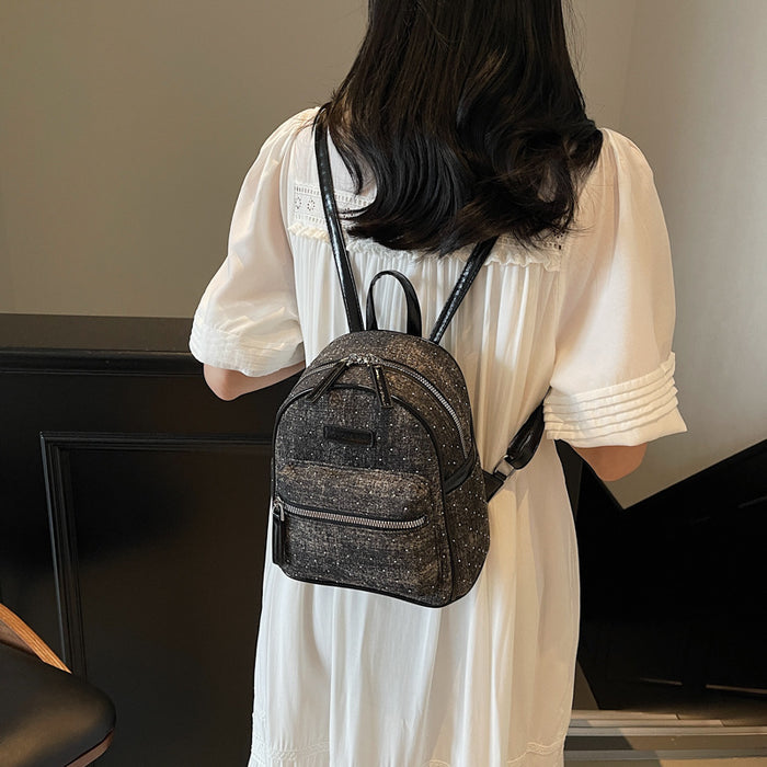 Wholesale Fashion travel small bag for women 2025 new style versatile student backpack for work and outing