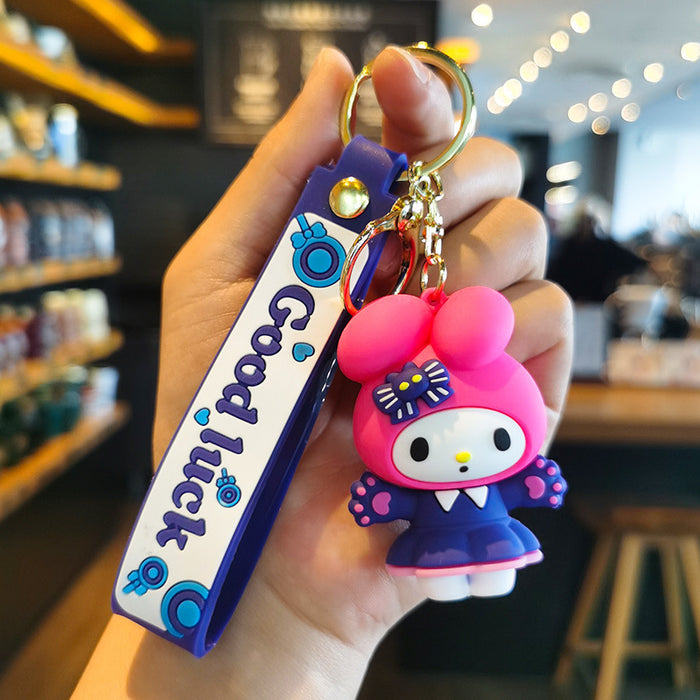 Wholesale Cartoon Doll Silicone Keychain JDC-KC-Tingm206