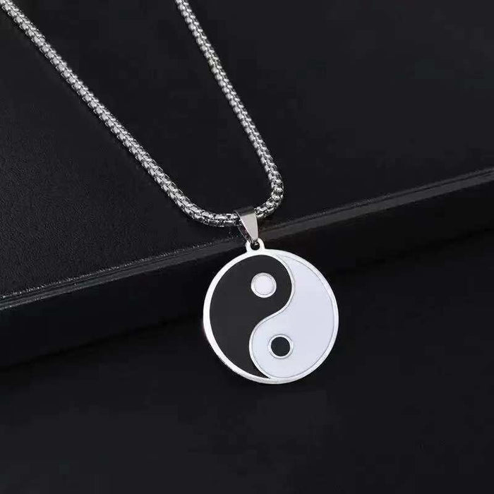 Wholesale Titanium Steel Alloy Pendant Necklace JDC-NE-DanY007