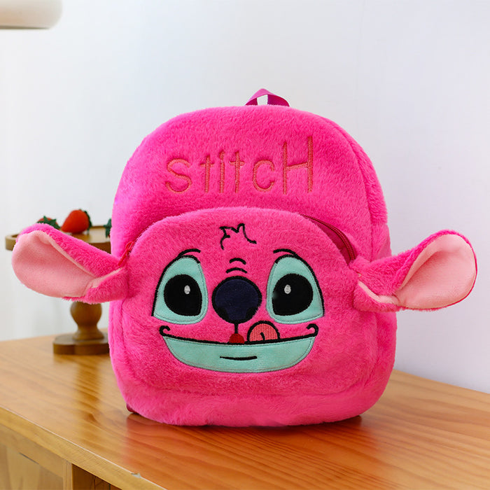 Wholesale Cute plush toy backpack for kids with large capacity