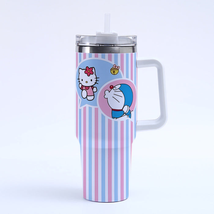 Wholesale Cartoon Pattern 3D Printing 40oz Car ice bullies cup Thermos Cup