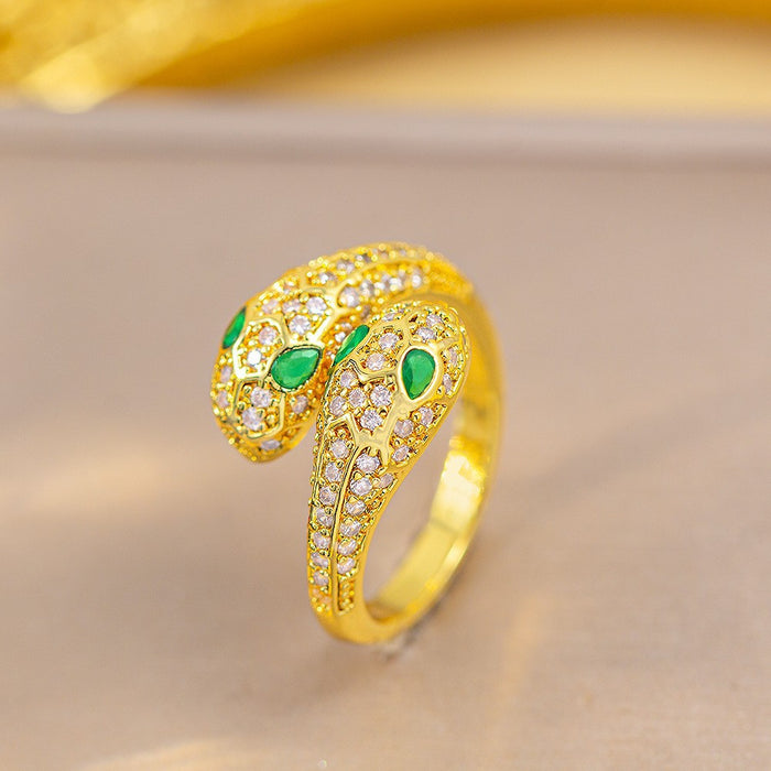 Wholesale Vintage Gold Plated Geometric Hollow Out Ring Adjustable Jewelry Accessory MOQ≥2