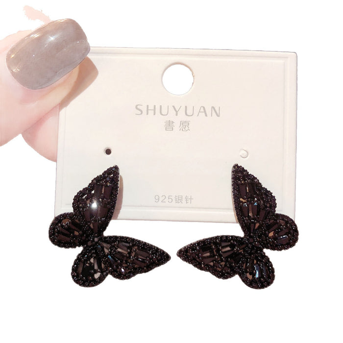 Wholesale Black Butterfly Earrings Earrings for Women
