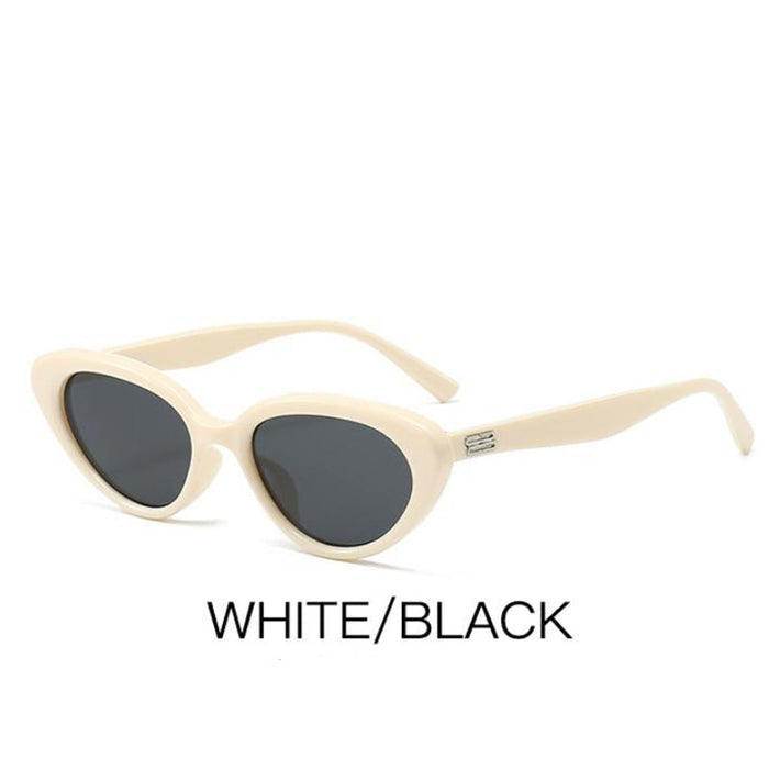 Wholesale Versatile visor sunglasses, fashionable small frame cat eye sunglasses, personalized