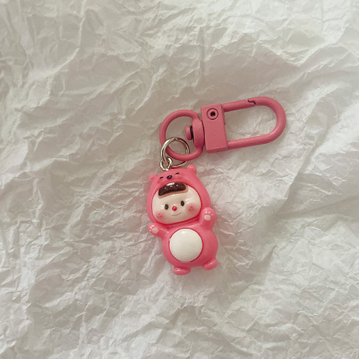 Wholesale Cute keychain cartoon pendant hanging decoration, student backpack accessories