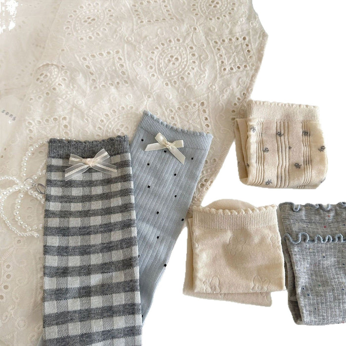 Wholesale New mid length socks, niche original pile socks