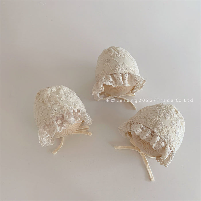 Wholesale Baby Hat Summer Lace Infant Baby Court Hat Girls' Hat