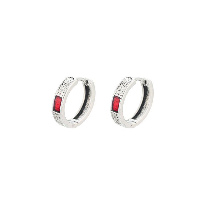 Wholesale Minimalist Drip Glue Earrings, Light Luxury, Versatile, Commuter Earrings, Personalized Temperament, Earrings, Niche, Minimalist Earrings