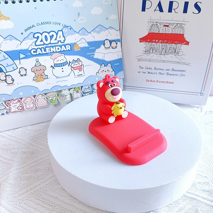 Wholesale PVC Cartoon Doll Mobile Phone Holder JDC-PS-MingT022