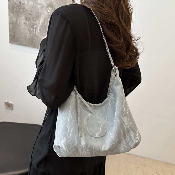 Wholesale Fashion shoulder bag, crossbody bag, simple and casual soft surface, large capacity commuting bag