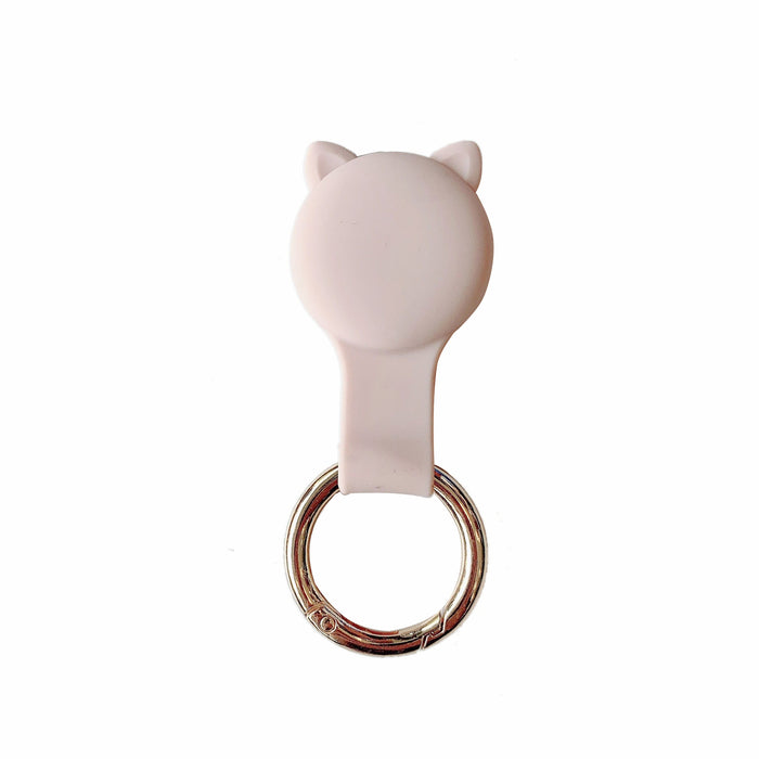 Wholesale PVC Tracking Anti-lost Artifact Soft Bear Ears Protective Cover Keychain JDC-KC-BLT001