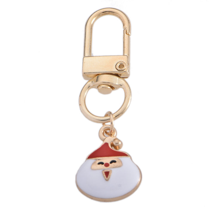 Wholesale Christmas Keychain, Cute Cartos Tree Key Pendants, New Year Gifts, Bag Accessories