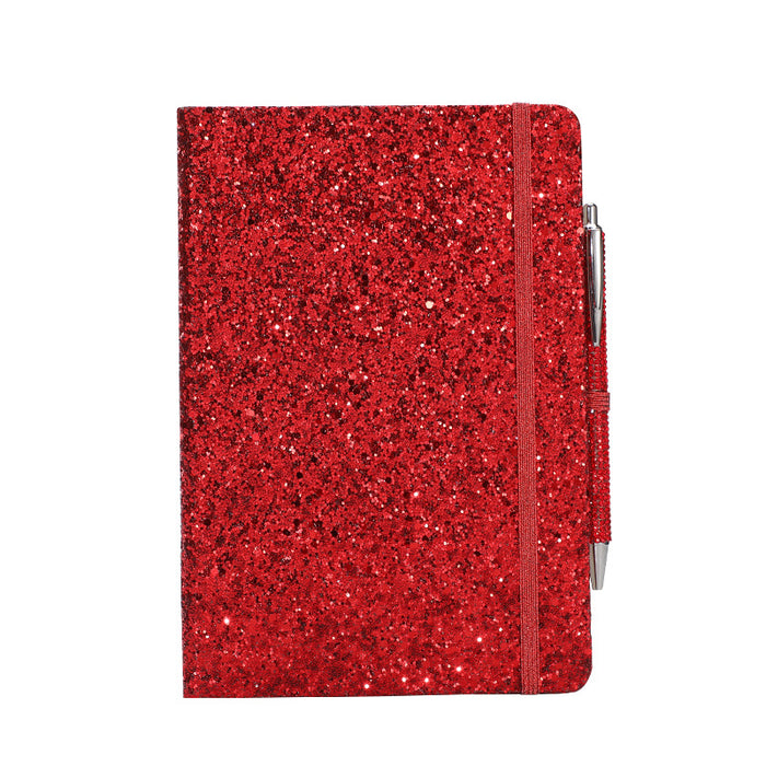 Wholesale Glitter Strap A6 Notebook Colorful Cover Creative Trends