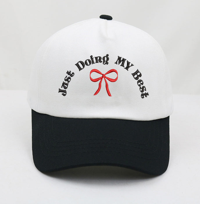 Wholesale Truck driver hat embroidered color blocked baseball cap for men and women casual hat