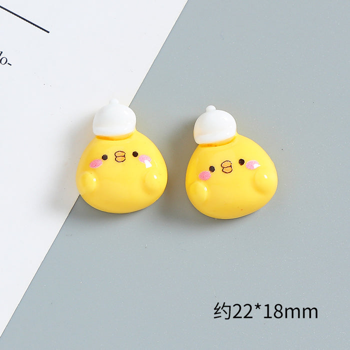 Wholesale Cute Cartoon Cream Glue Mobile Phone Case Material Package Handmade Hair Accessories