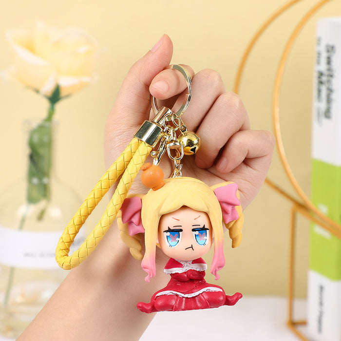 Wholesale Cute Cartoon Doll Keychain Pendant Backpack Hanging Accessories Keychain