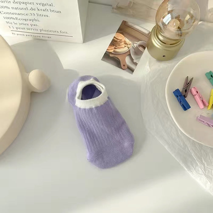 Wholesale Socks, boat socks, thin socks, no drop, breathable heel, shallow mouth, boneless short socks