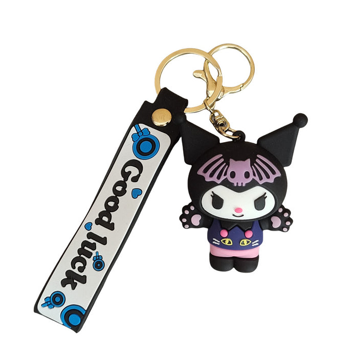 Wholesale Cartoon Silicone Doll Keychain JDC-KC-ZhuoRan032