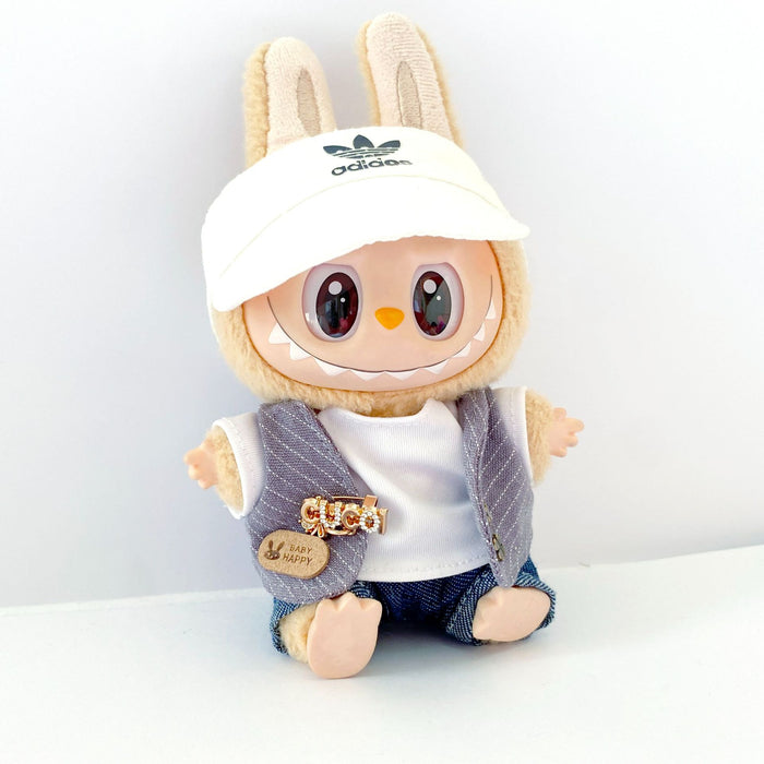 Wholesale Doll Clothes,  Vinyl Doll Clothes,  Denim Vest,  Casual Small Vest Outerwear