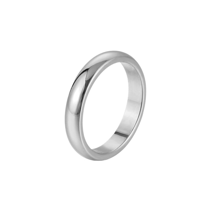 Wholesale Smooth Plain Stainless Steel Ring