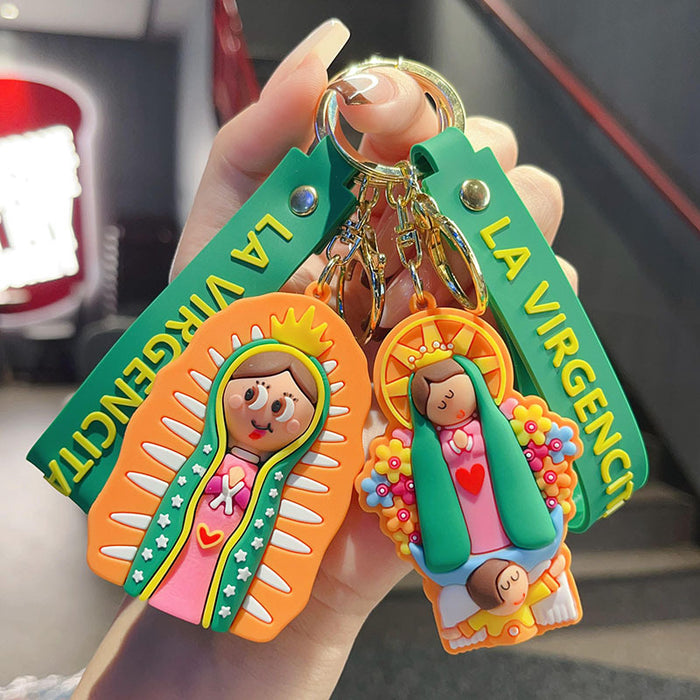 Wholesale  Cartoon Russian Doll Keychain Bag Pendant