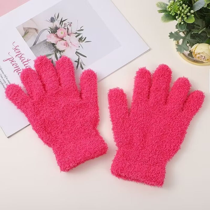 Wholesale Animation Cute Cartoon Pink Plush Gloves