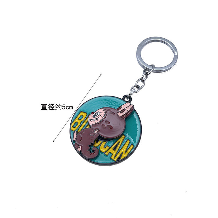 Wholesale Alloy Big-Head Keychain