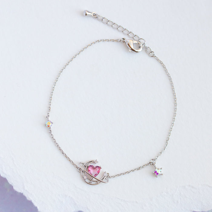 Wholesale Small and niche bracelet design, simple zircon bracelet, hand jewelry for women