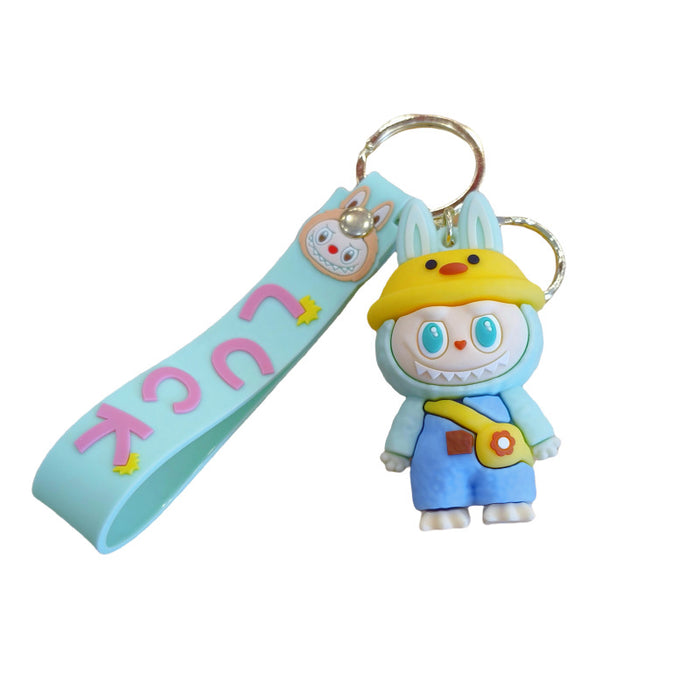 Wholesale Dressing Plush Key Pendant Cute Stereo Doll Car Key Chain