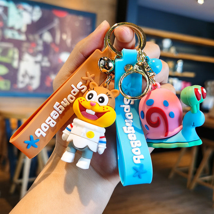 Wholesale Cartoon Doll Silicone Keychain JDC-KC-Tingm242