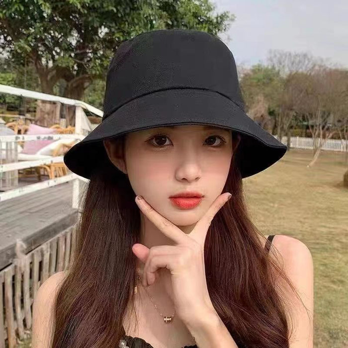 Wholesale Fisherman's hat solid color versatile