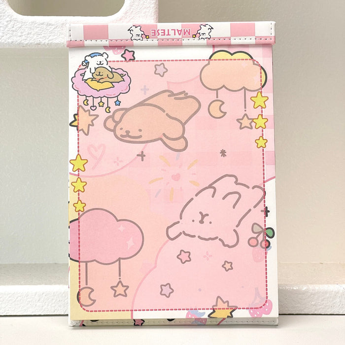 Wholesale Cute Cartoon Cat and Dog A5 Faux Leather Notebook Softcover Journal