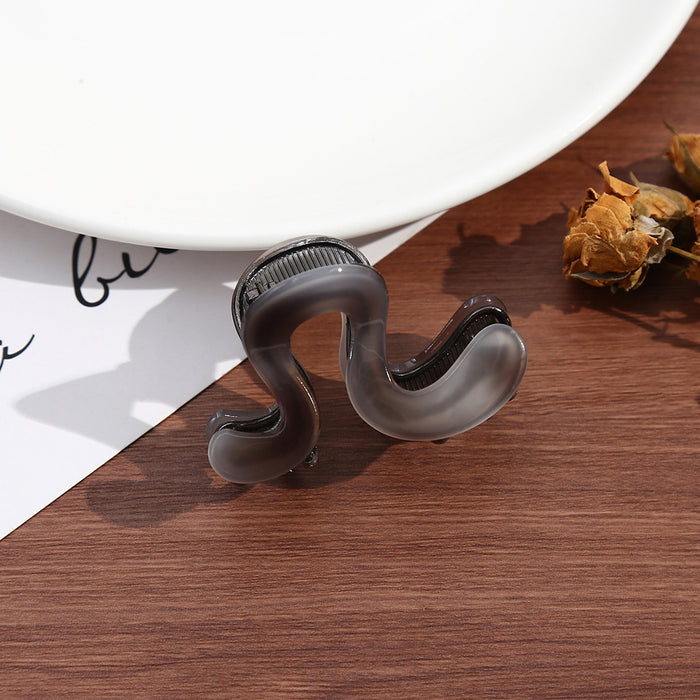 Wholesale small size Half Tie Hair Clip Women's Back of Head Hair Clip Shark Clip Hair Accessories