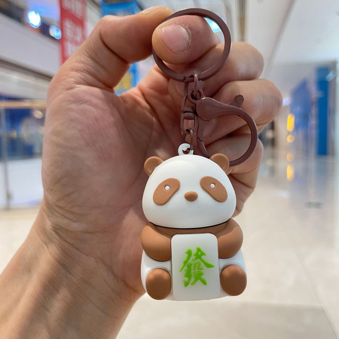 Wholesale Luminous night light keychain pendant, car bag hanging decoration, claw machine, small gift wholesale