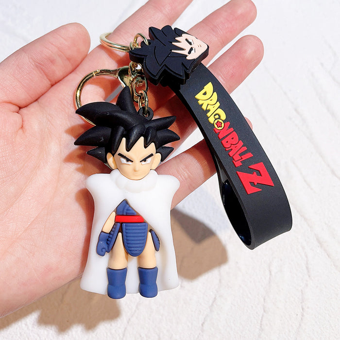 Wholesale Cartoon Silicone Doll Keychain JDC-KC-QiChao021