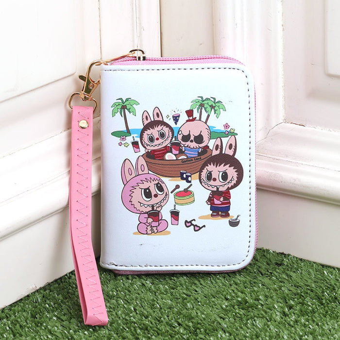 Wholesale cartoon cute Children' s Storage Bag with Card Slot Girls'  Portable Coin Purse