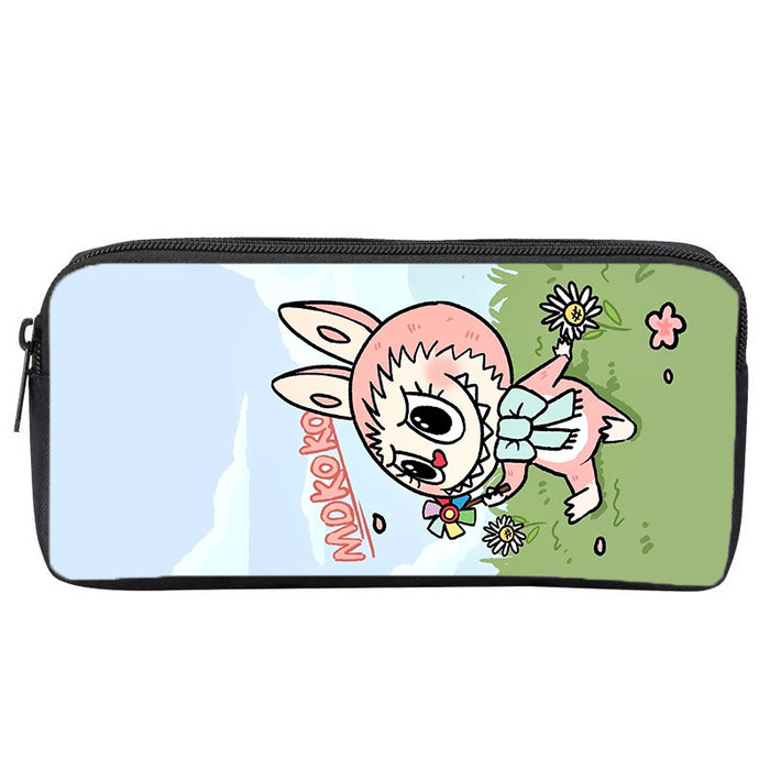 Wholesale Pencil Bag Student Stationery Bag Cartoon Printed Pencil Bag Single Layer Pencil Bag Large Capacity