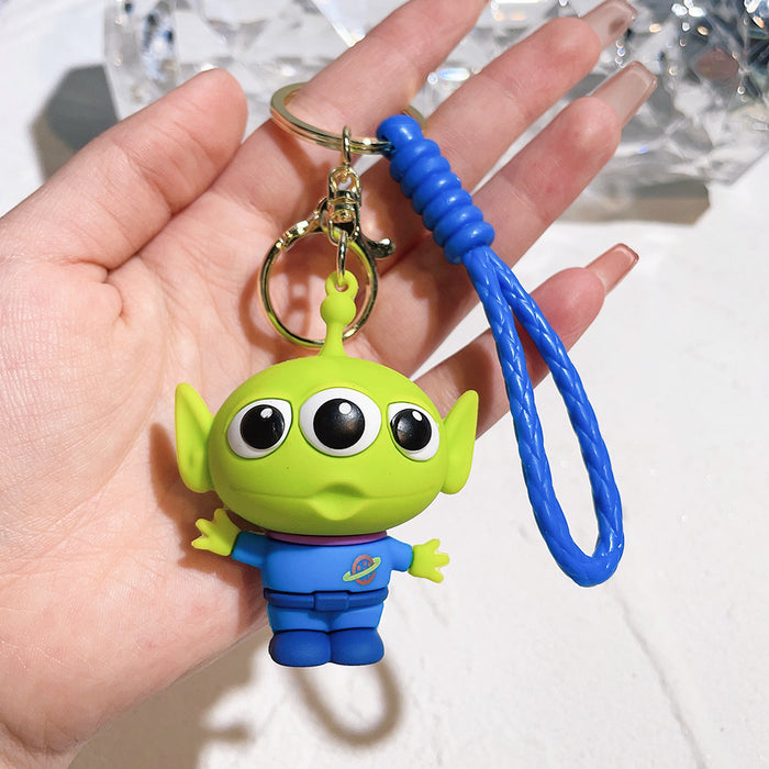 Wholesale Cartoon Silicone Doll Keychain JDC-KC-QiChao058