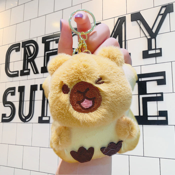 Wholesale Cute Cartoon Plush Keychain JDC-KC-LiuFan018