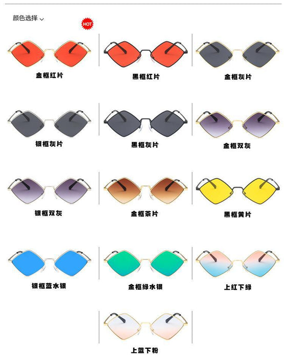 Wholesale Irregular glasses, wilted sunglasses, fashionable posing sunglasses