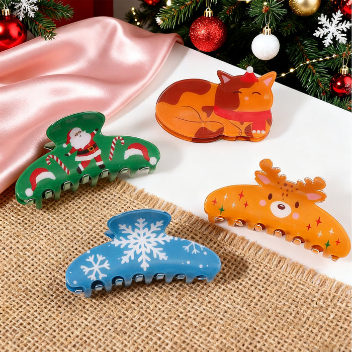 Wholesale Christmas ornaments clip elk hair clip