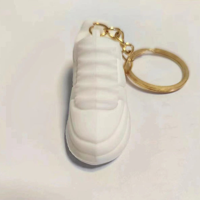 Wholesale Mini Sneakers Model Keychain  3D Key Chain Bag Accessories Pendant Key Ring