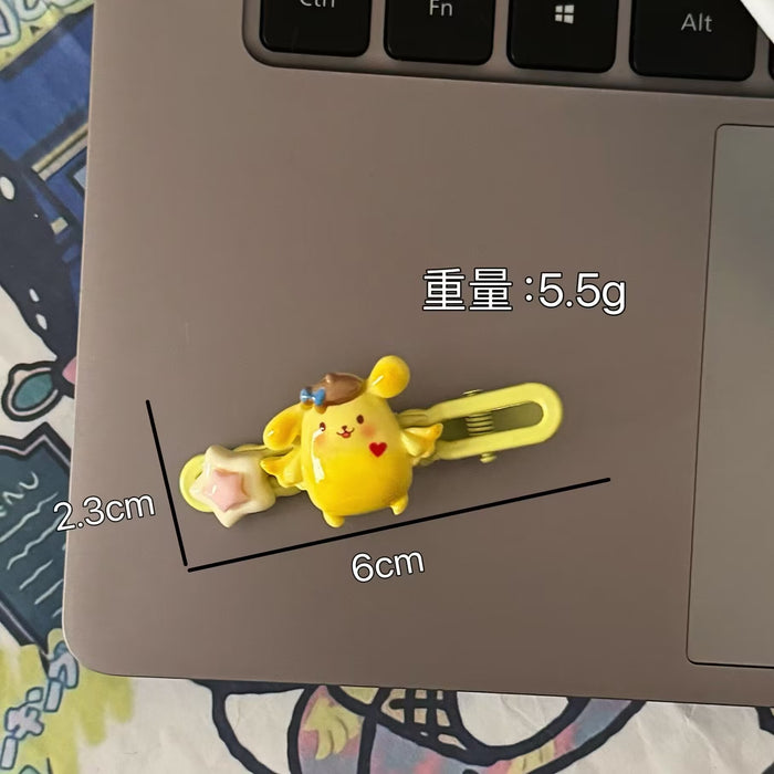 Wholesale Cute Candy Color Small Animal Wave Hairpin Sweet Soft Cute Girl Bangs Hairpin Hairpin Hair Accessories