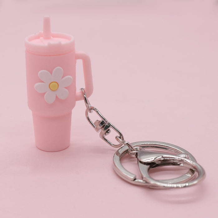 Wholesale Keychain Pendant Ice Bully Cup Key Chain Water Cup Decoration Accessories