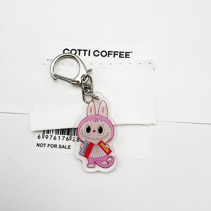 Wholesale Sheep Acrylic Keychain Cute Cartoon KeyChain Personalized Pendant Gift
