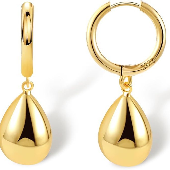 Wholesale Leverage earrings, fashionable water droplet earrings, pendant, elegant temperament, commuting accessories