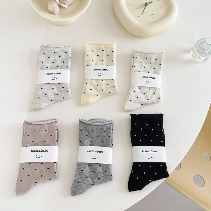 Wholesale Retro Curled Edge Dot Middle Tube Stockpile Stockpile