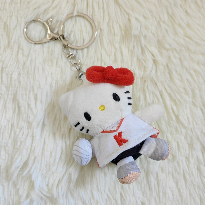 Wholesale Cute Bow Cat Plush Doll Keychain Pendant